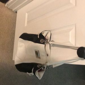 Black/White purse